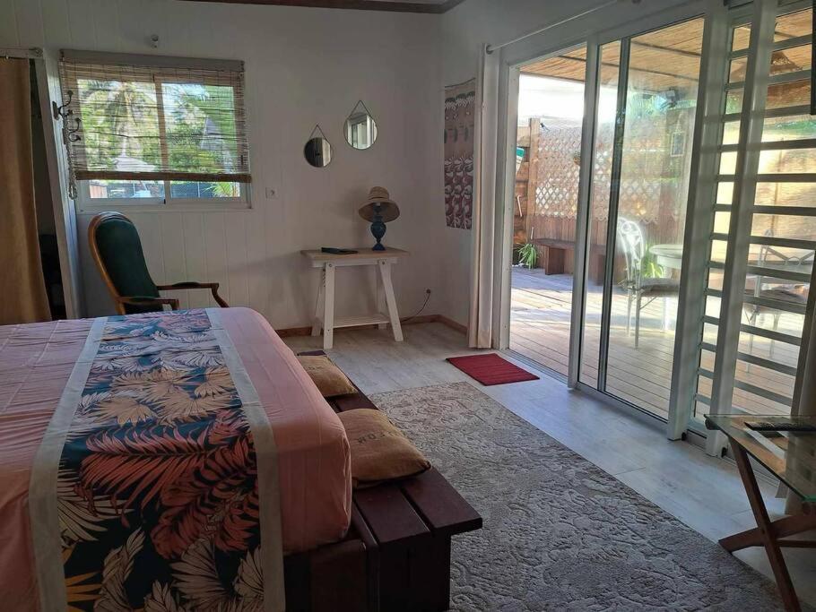 Breeze Ocean Bungalow โมโอเรอา ภายนอก รูปภาพ