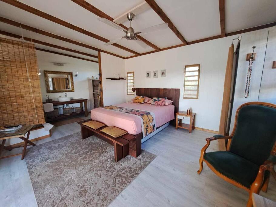 Breeze Ocean Bungalow โมโอเรอา ภายนอก รูปภาพ